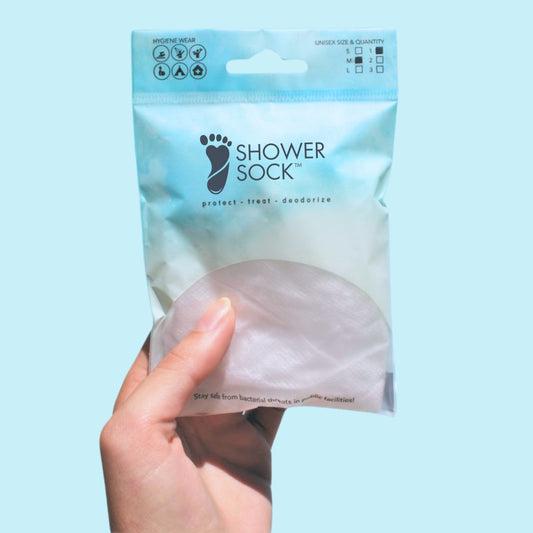 Shower Sock Packaging